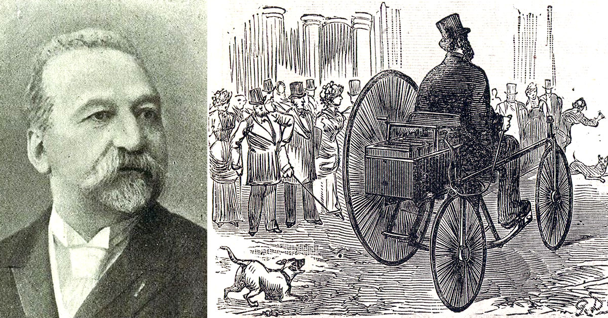 Gustave Trouve รถยนต์ไฟฟ้า Tricycle