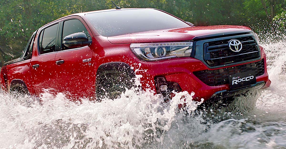 8 รถกระบะน่าใช้ ลุยน้ำเก่ง ลุยน้ำท่วม ลุยได้ลึก เหมาะกับหน้าฝน! / Toyota Hilux Revo