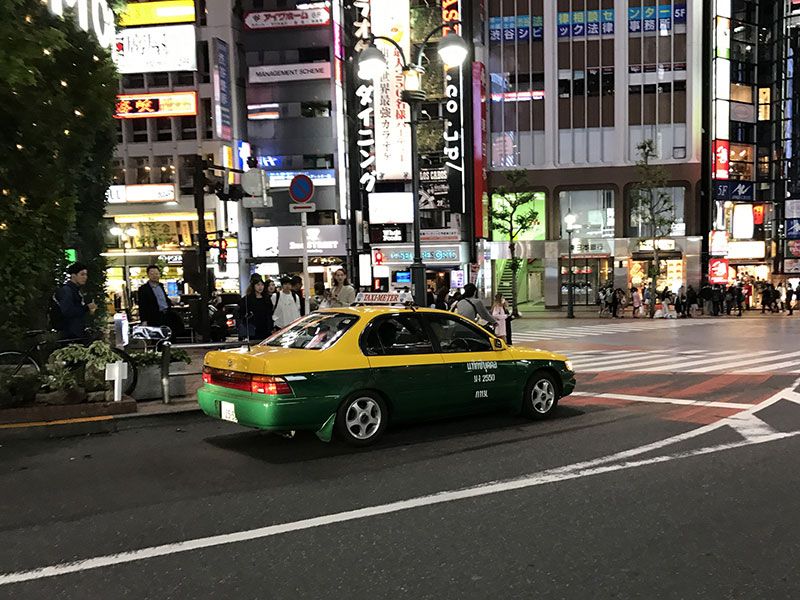 Thai-Taxi-In-Tokyo