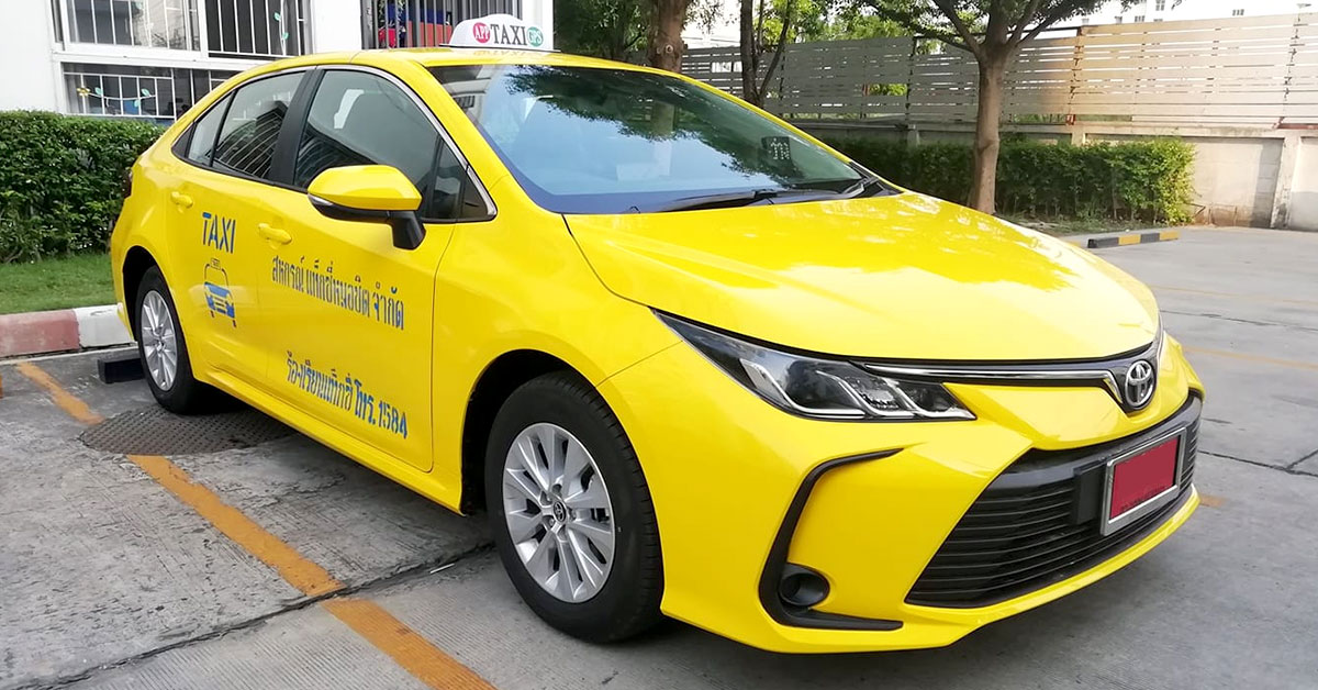 10 รถแท็กซี่รุ่นยอดนิยมในไทย