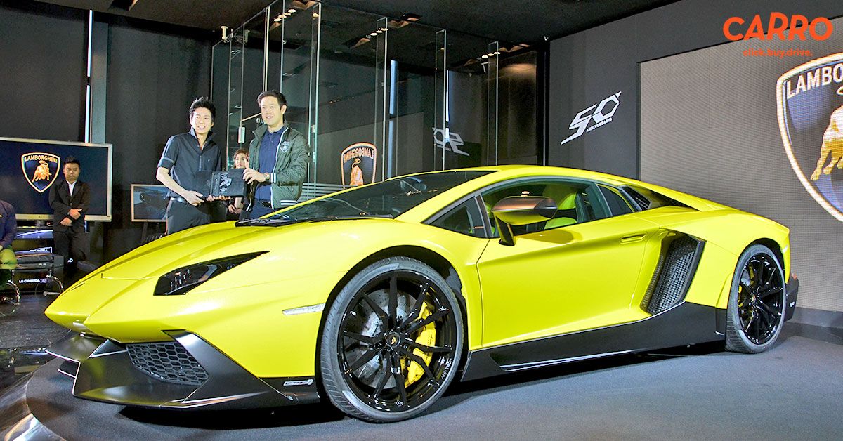 รู้จัก Lamborghini Aventador 50th Anniversario ของ "ผู้กำกับโจ้" รุ่นพิเศษ 200 คันในโลก ราคาคันละ 46 ล้านบาท