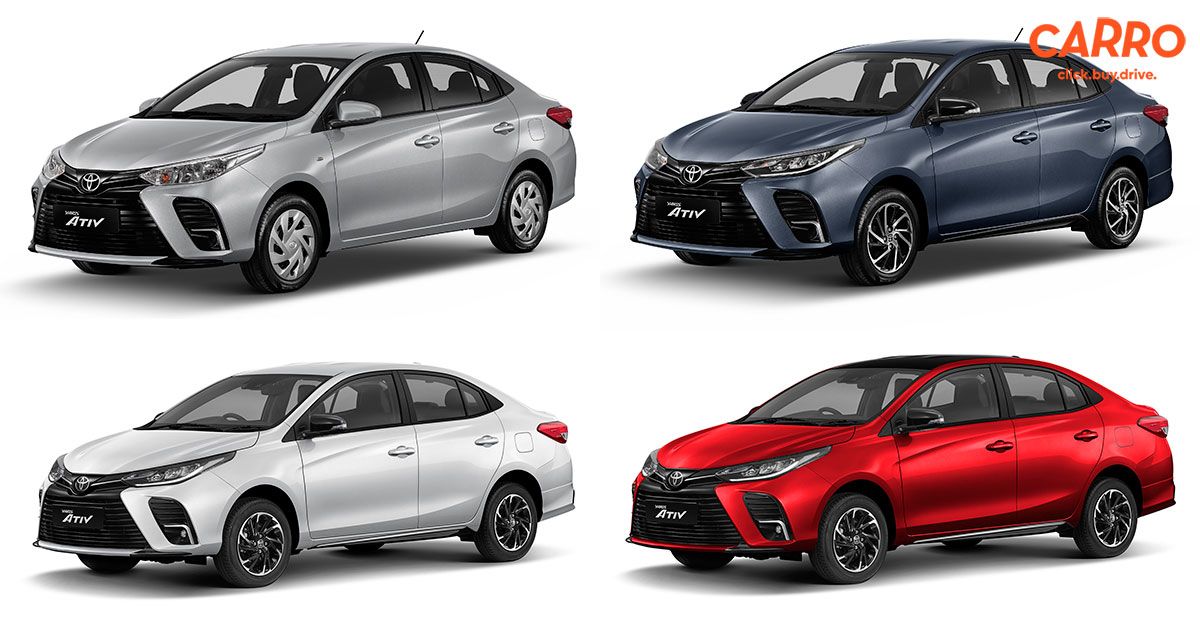 Toyota ปรับโฉม Toyota Yaris และ Yaris Ativ 2022 ใหม่! ในราคา 539,000 – 684,000 บาท