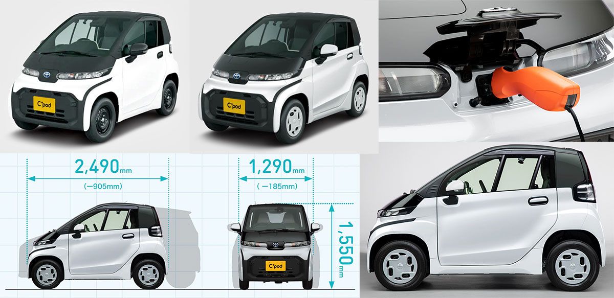 Toyota C+pod รถยนต์ไฟฟ้าคันจิ๋ว ได้ฤกษ์ขายบุคคลทั่วไปในญี่ปุ่นแล้ว เคาะราคาเริ่มต้น 484,000 บาท