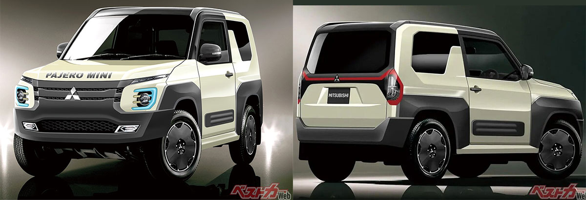Mitsubishi Pajero Mini เตรียมขายในแบบรถไฟฟ้า ปี 2024 นี้!